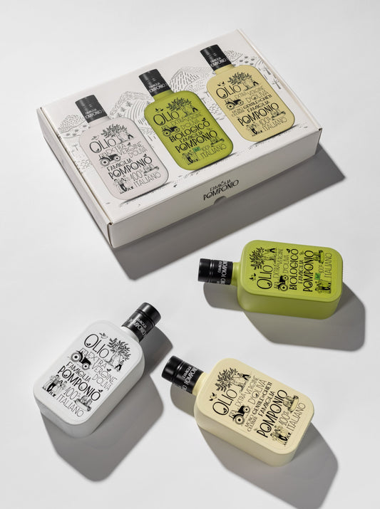 ギフトセット  エクストラバージン・オリーブオイル　100％　（500ml x 3本入り）